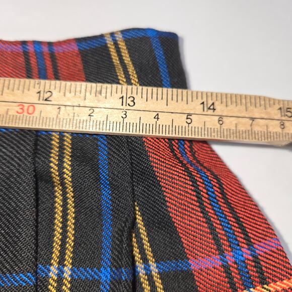 Freeze Frame Womens 16PP Plaid Skirt Mini Preppy Grunge Dark Academia Y2K 90s - Picture 8 of 9